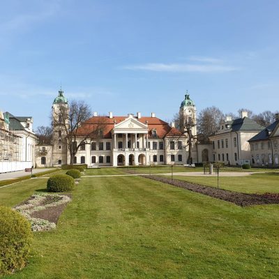  барочный дворец Замойских и ландшафтный парк в Козлувке, Люблин
